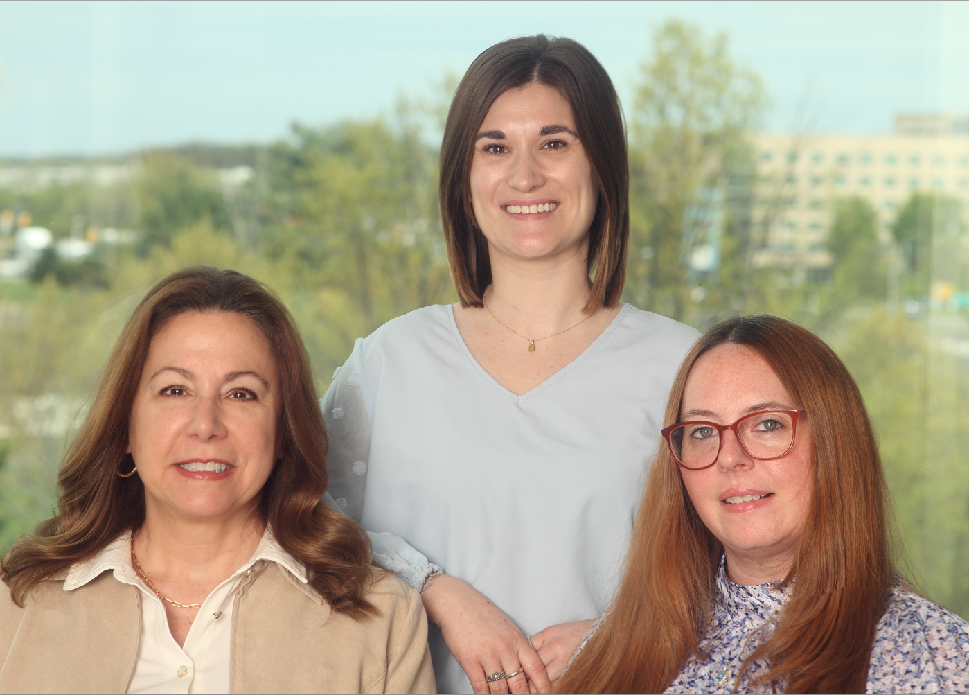 Staff, Denise, Kirsten, and Whitney